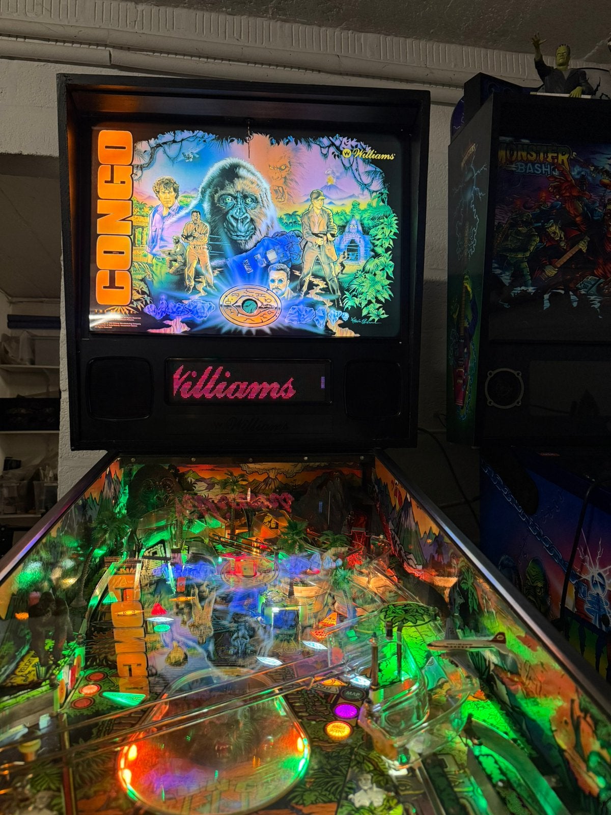 Flipperkast - Congo - Williams 1995, Verzamelen, Automaten | Flipperkasten, Gebruikt, Dot-matrix, Flipperkast, Williams, Ophalen