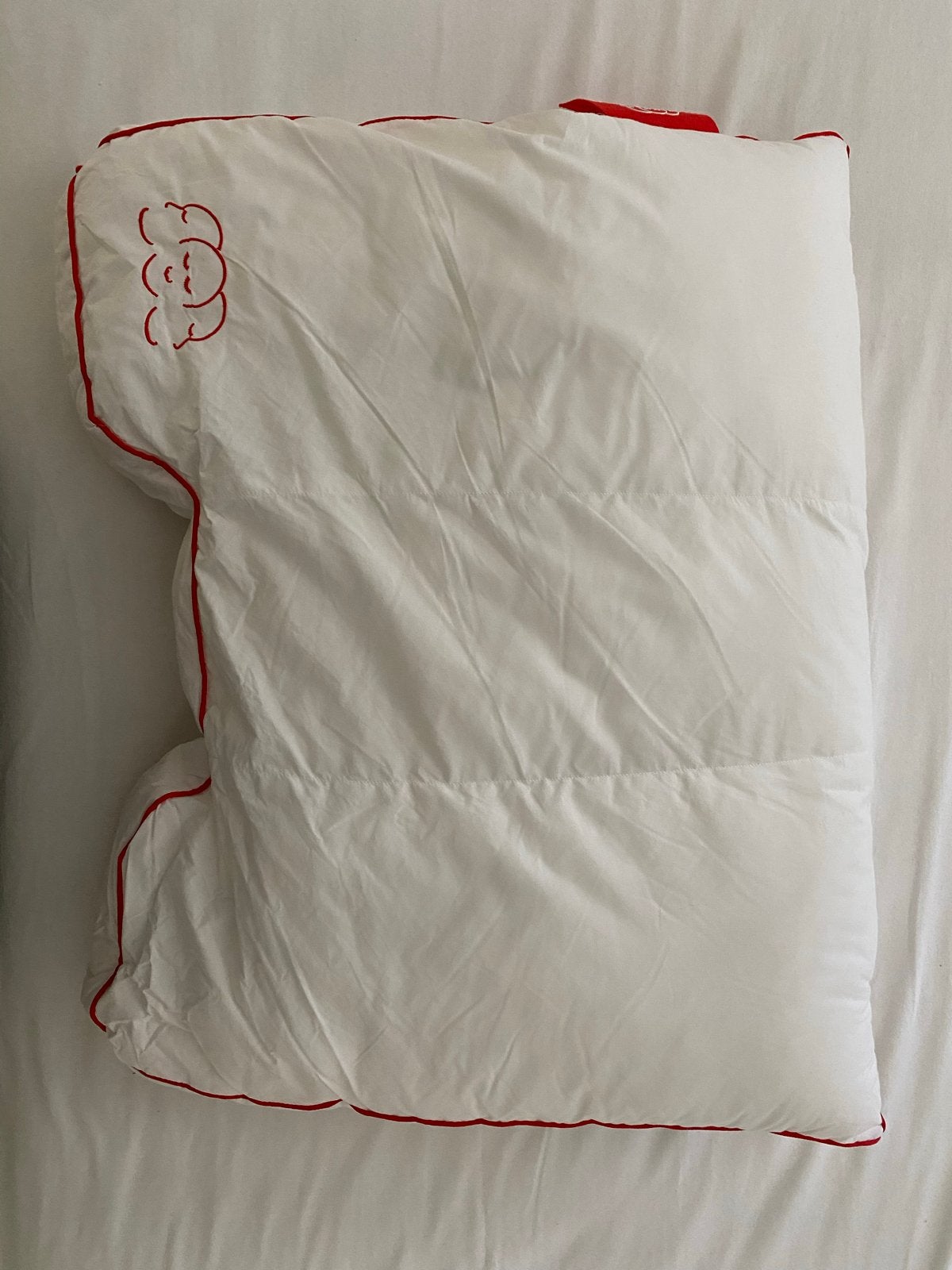 Silvana Comfort Kussen - Zo goed als nieuw, Huis en Inrichting, Eenpersoons, Wit, Overige materialen, Ophalen of Verzenden