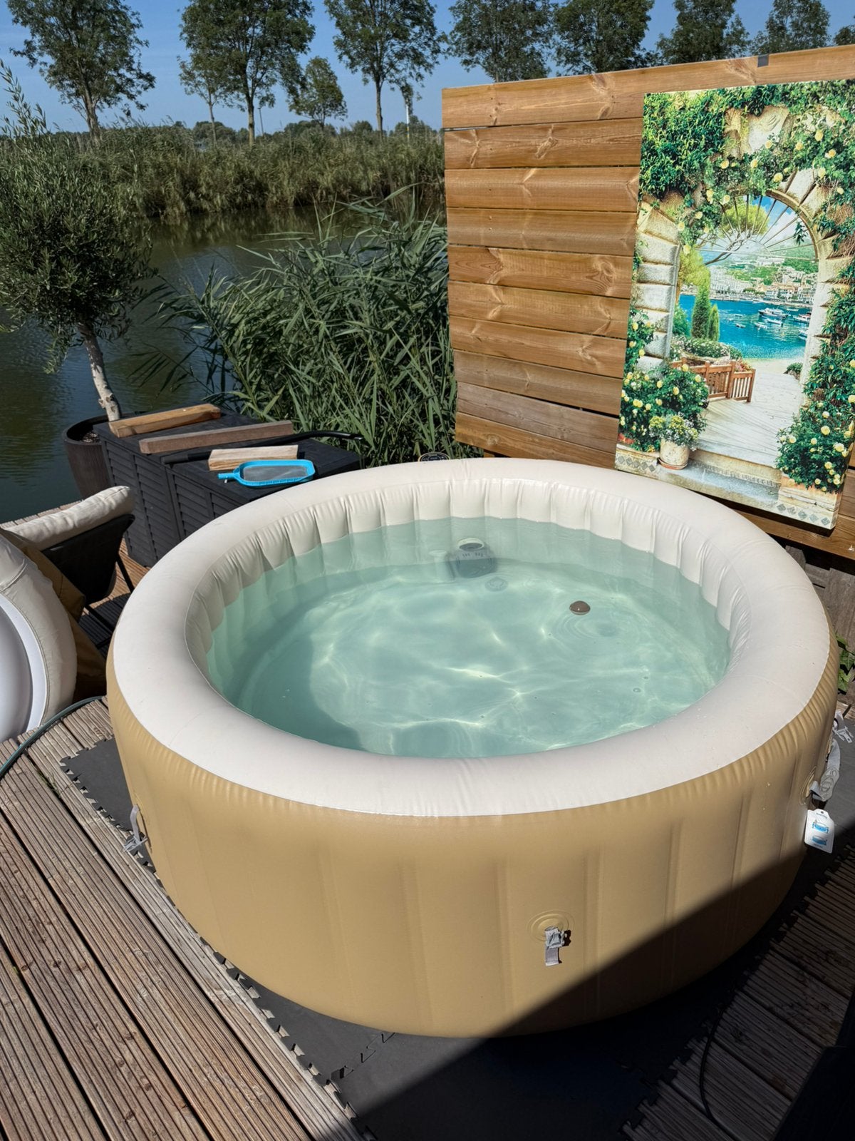 Jacuzzi Lay Z Spa, Ophalen, Zo goed als nieuw, Filter