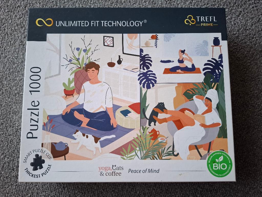 TREFL Puzzel - Peace of Mind - 1000 Stukjes, Ophalen of Verzenden, 500 t/m 1500 stukjes, Zo goed als nieuw, Legpuzzel