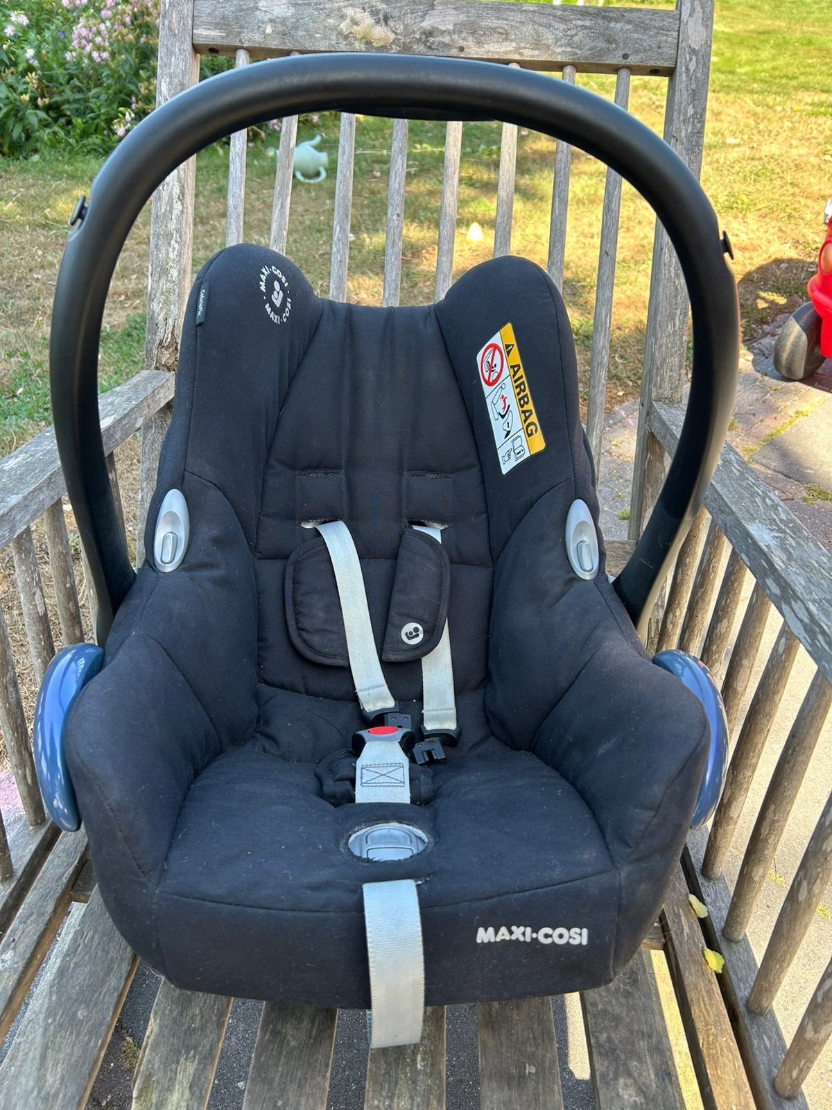 Maxi cosi met easy base, Ophalen, Gebruikt, Isofix, 0 t/m 13 kg