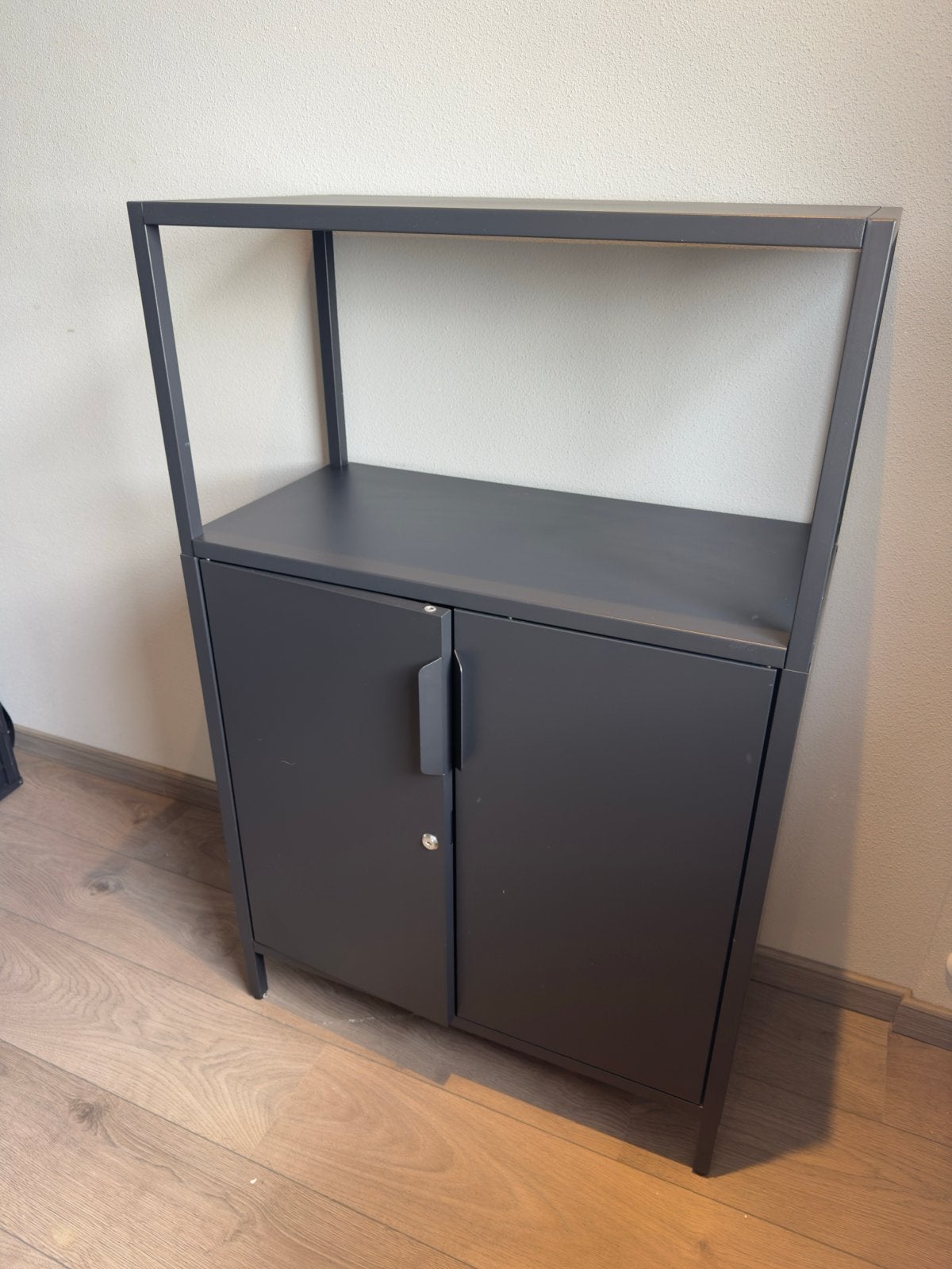 IKEA TROTTEN kantoor kast, Gebruikt, 100 tot 150 cm, Metaal, 25 tot 50 cm