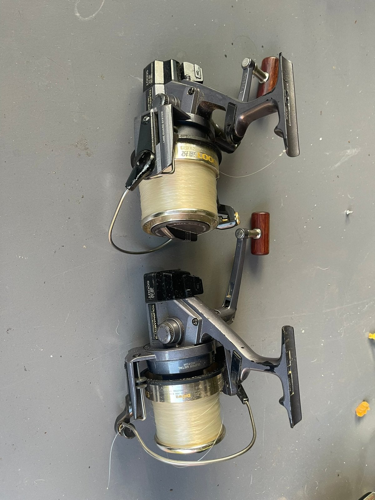 Daiwa tournament 5000T, Ophalen of Verzenden, Gebruikt, Molen