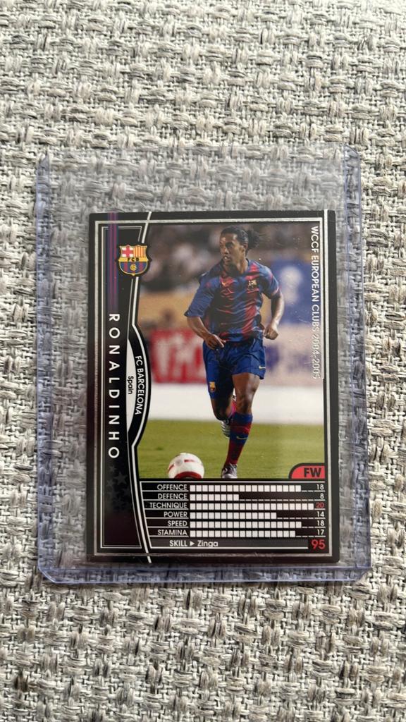 Panini Ronaldinho 2004-2005 voetbalkaart, Ophalen of Verzenden, Zo goed als nieuw, Plaatje
