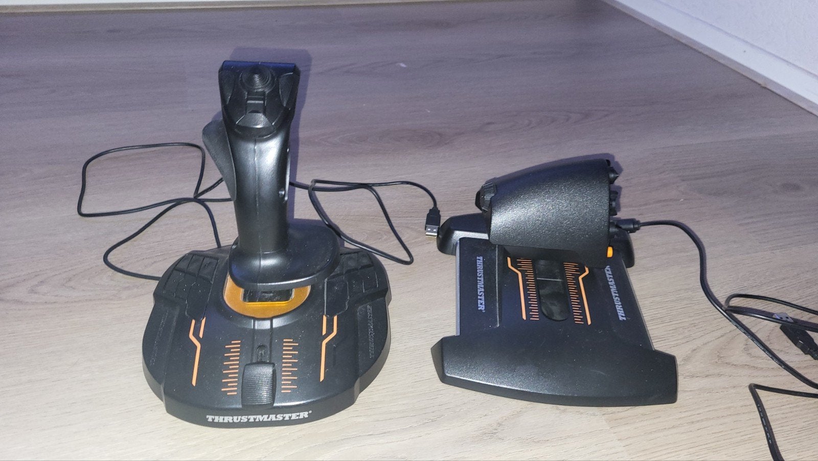 Thrustmaster T16000 yoke & thrust, Ophalen of Verzenden, Zo goed als nieuw, Thrustmaster TCA