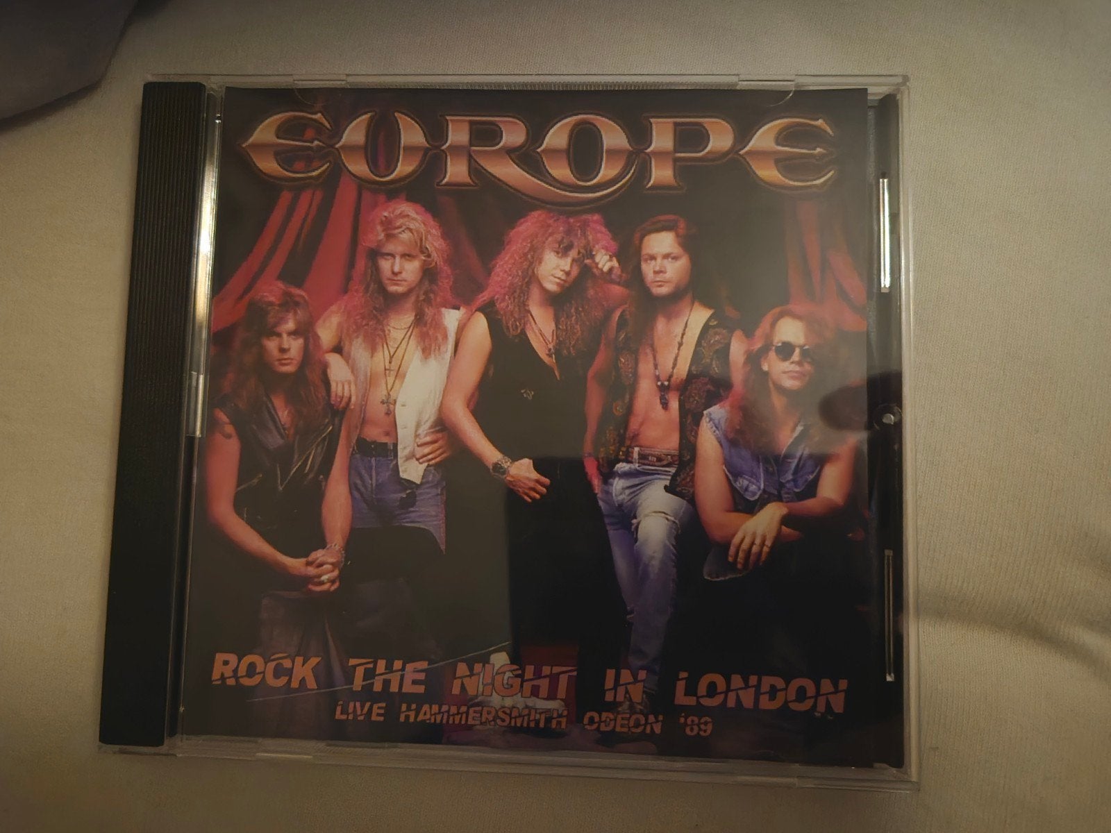 Europe - Rock the Night in London (Live CD), Ophalen of Verzenden, Zo goed als nieuw, Classic Rock, Live-album