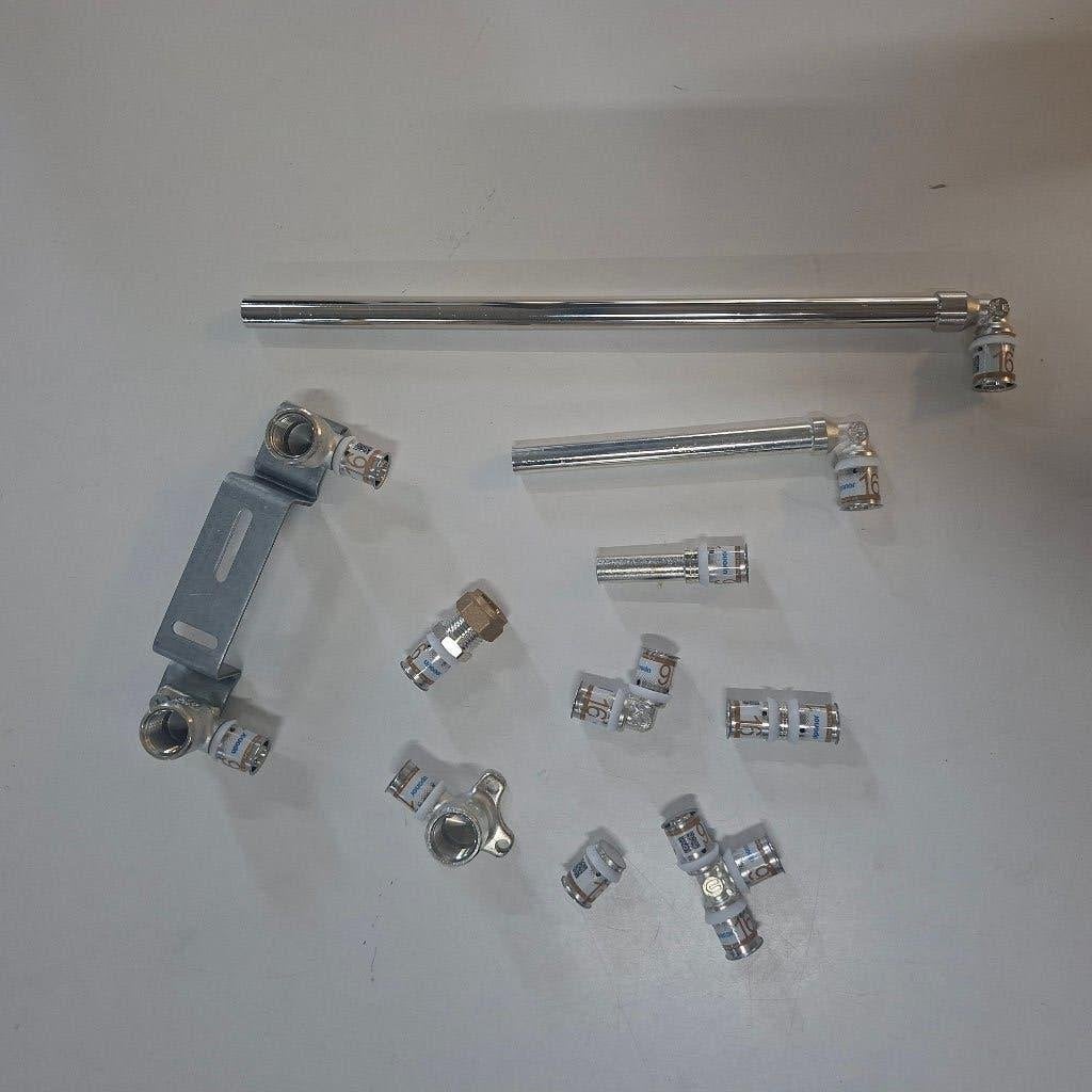 Uponor buis en pers fittingen koppelingen - 16 t/m 32mm, Ophalen, Overige materialen, Overige typen, Nieuw