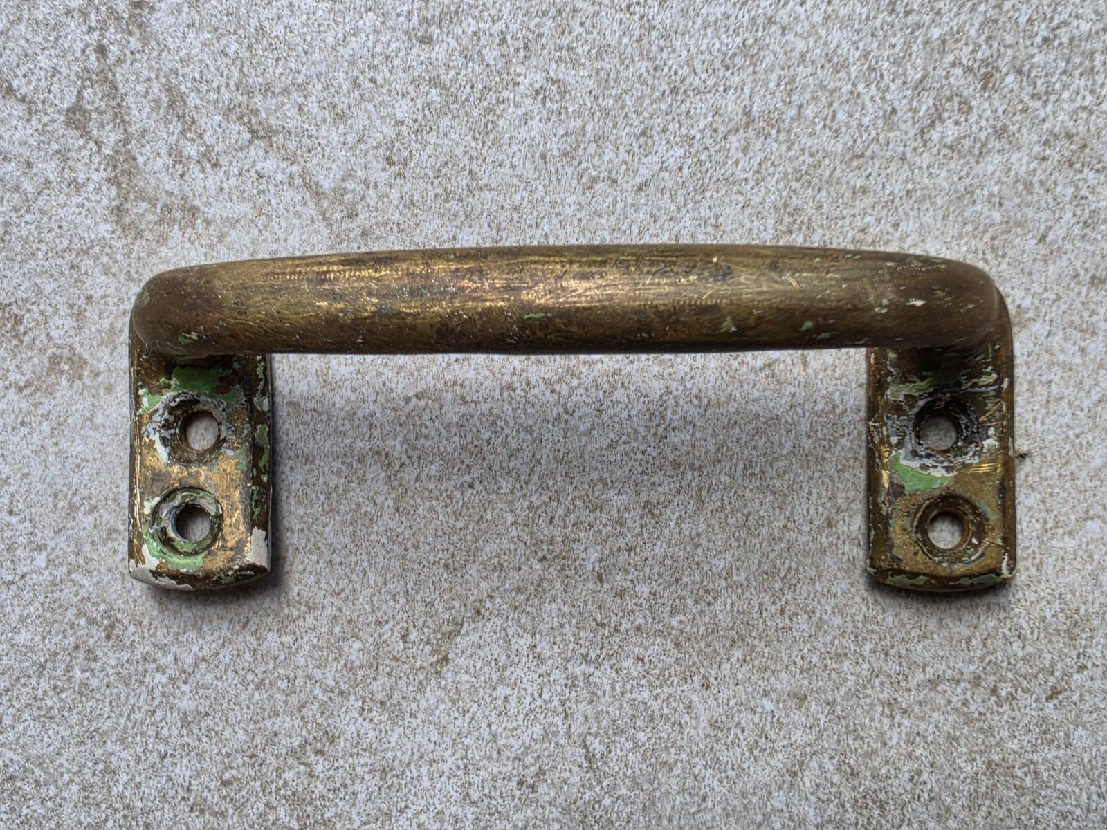 1 Messing handgreep schuifraam, Ophalen of Verzenden, Koper of Messing