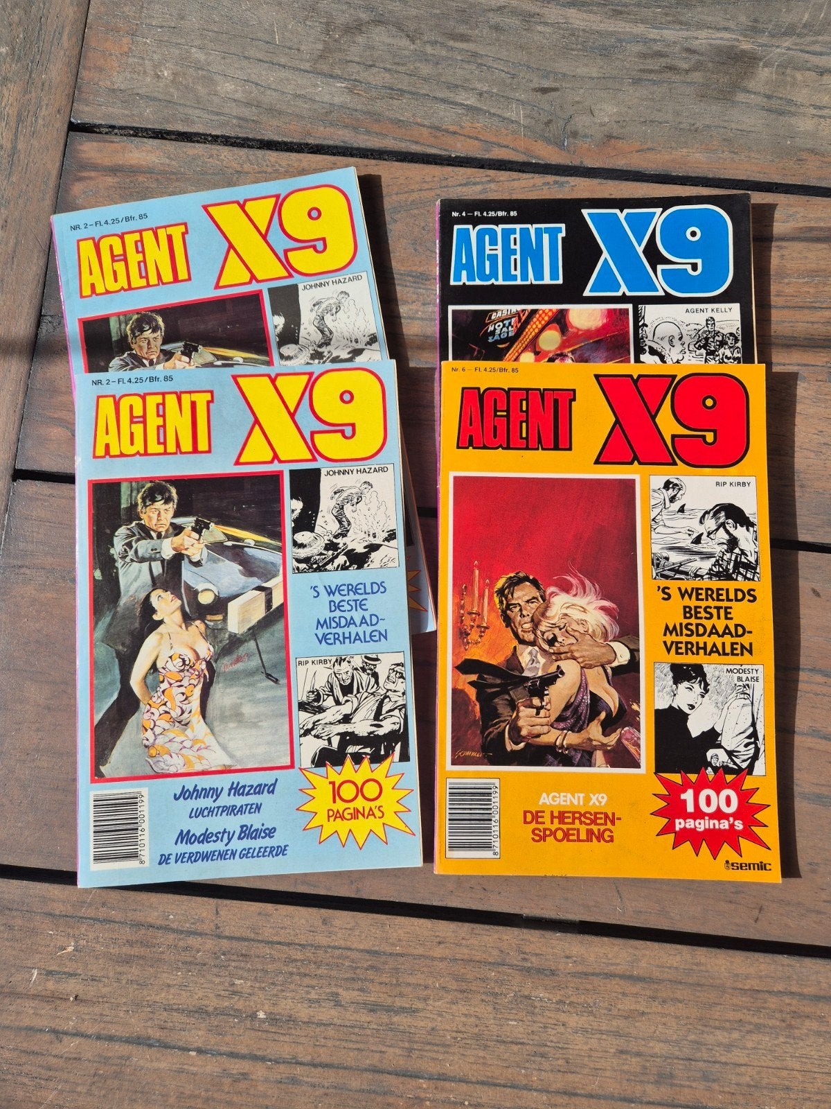 Agent X9 Stripboeken - Diverse nummers, Boeken, Meerdere stripboeken, Ophalen of Verzenden, Gelezen, Diverse