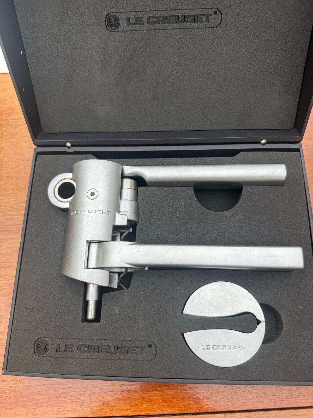 Le Creuset Screwpull LM-G10S kurkentrekker, Zilver, Le Creuset, Ophalen, Overige typen