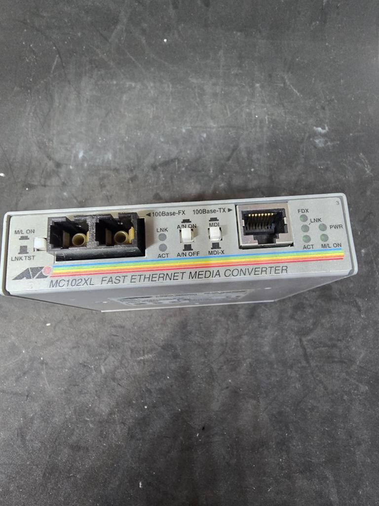 MC102XL Fast Ethernet Media Converter, Ophalen of Verzenden