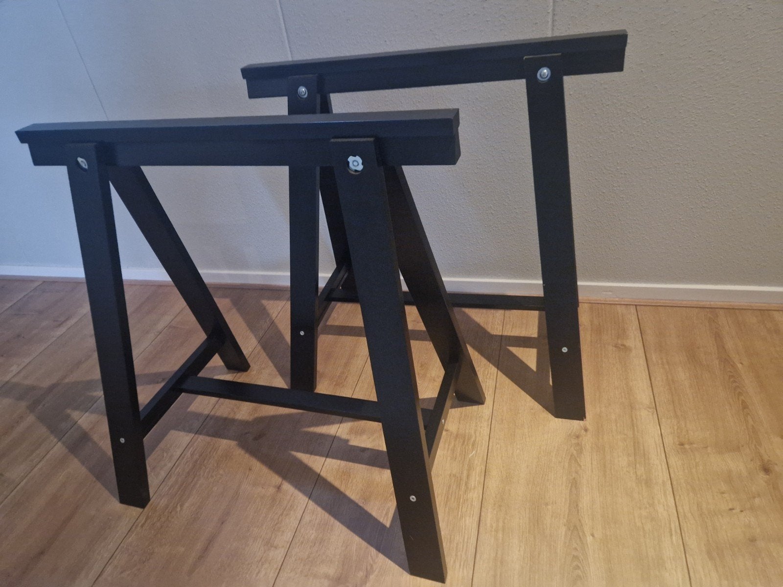 IKEA Oddvald schragen (2 stuks), Ophalen, Tafelpoot, Gebruikt, 50 tot 100 cm