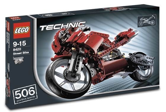 LEGO Technic - Street Bike - 8420 - nieuw, Lego, Nieuw, Ophalen of Verzenden, Technic