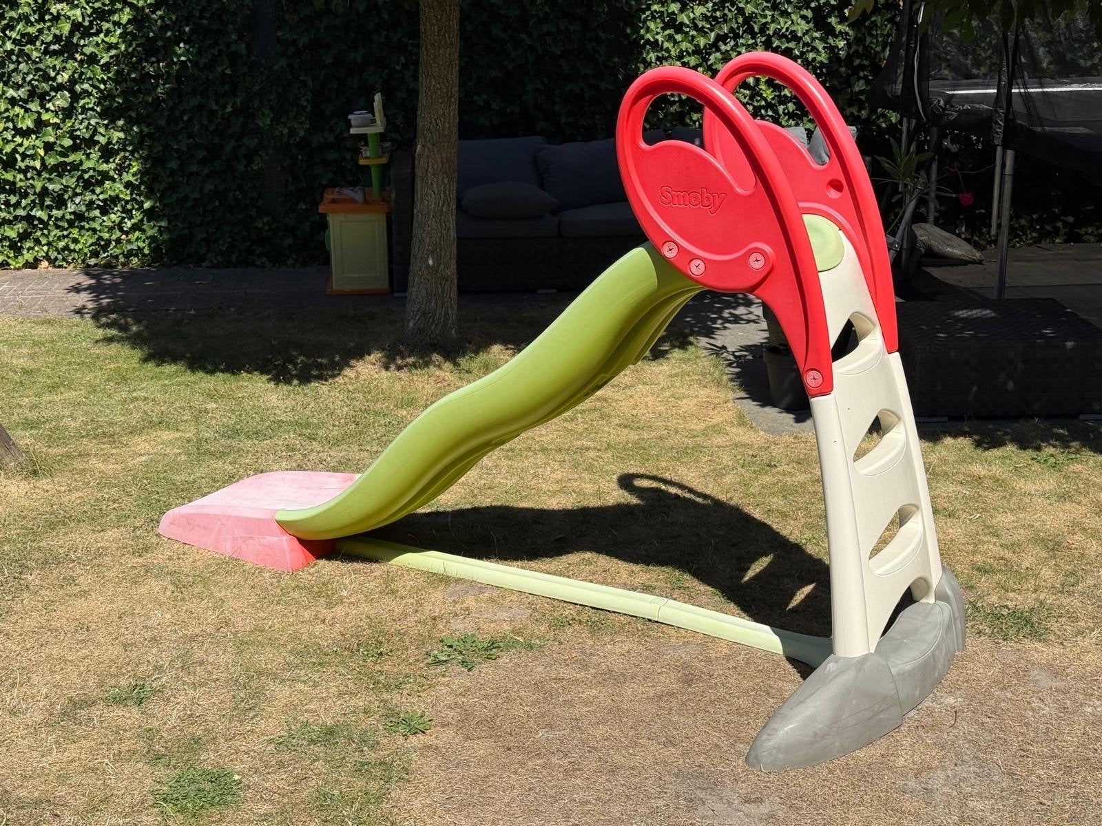 Smoby Glijbaan XL met wateraansluiting, Kinderen en Baby's, Speelgoed | Buiten | Speeltoestellen, Ophalen, Gebruikt, Glijbaan