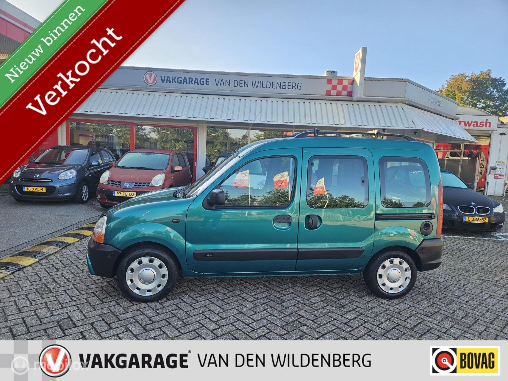 Renault Kangoo combi 1.6-16V Alizé, Origineel Nederlands, Bedrijf, Handgeschakeld, Kangoo