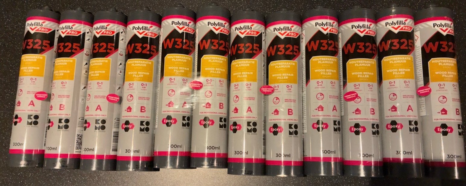 Polyfilla pro w325 , 6 sets, Ophalen of Verzenden, Zo goed als nieuw, Overige typen
