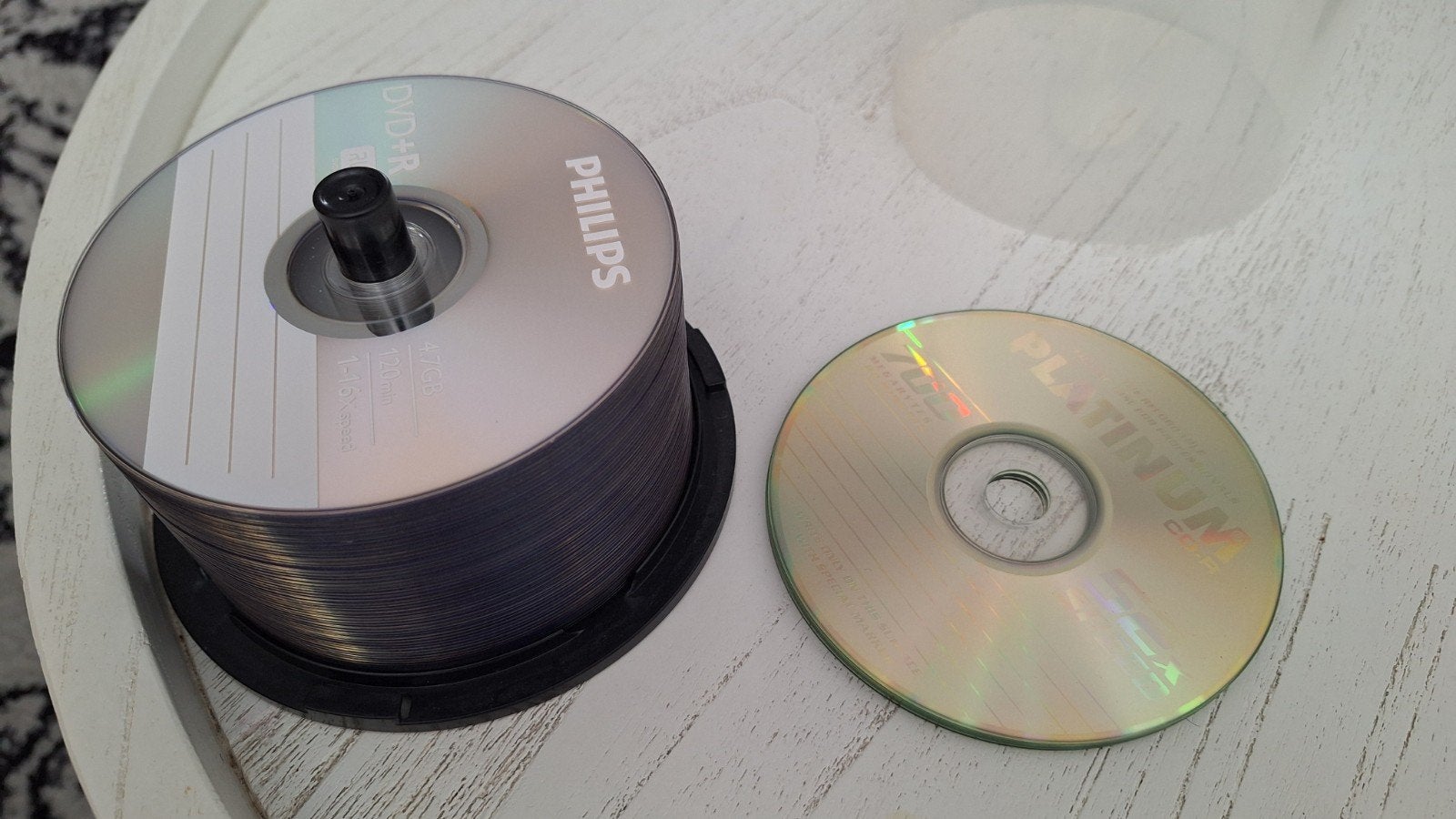 Philips DVD+R schijven op spindel - 4.7GB, 120min, 1-16x, Ophalen, Nieuw, Dvd, Op spindel