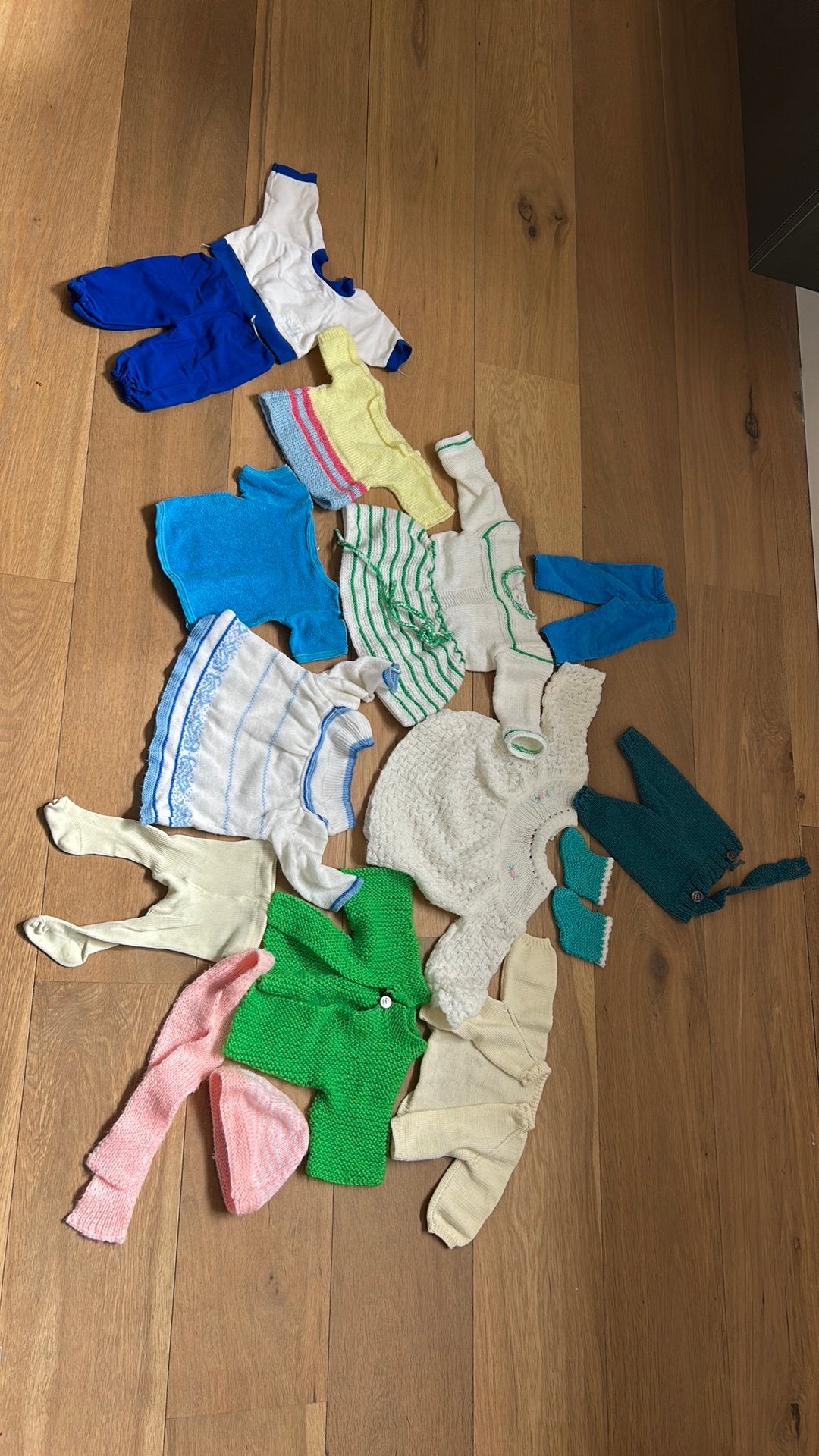 Poppenkleding oude jaren 80, Ophalen of Verzenden, Gebruikt, Kleertjes