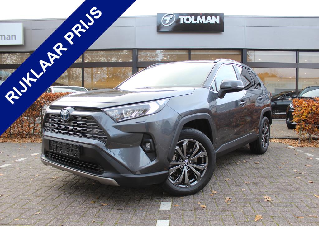 Toyota RAV4 2.5 Hybrid Style | Rijklaar | Trekhaak | Leder |, 12 maanden, Gebruikt, Zwart, 4 cilinders