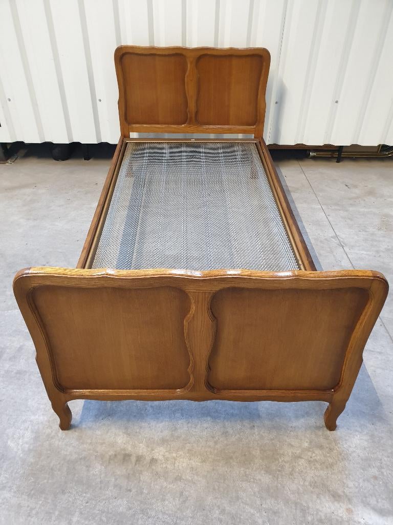 Queen Ann Stijl bed 90 x 193 - 3 stuks. Levering., Ophalen, Gebruikt, 90 cm, Eenpersoons