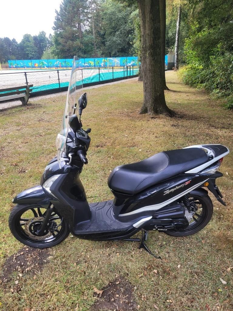 SYM Symphony ST 25 km/u (2021) met 260km stand, Fietsen en Brommers, Scooters | SYM, Ophalen, Overige modellen, 49 cc, Zo goed als nieuw