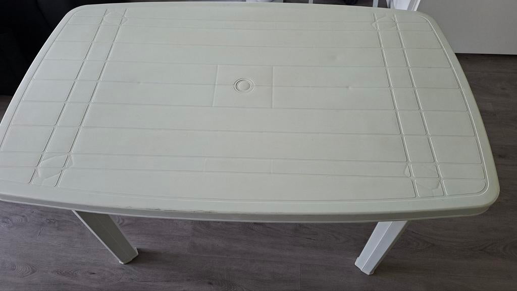 Te koop grote campingtafel, Ophalen, Gebruikt, Campingtafel