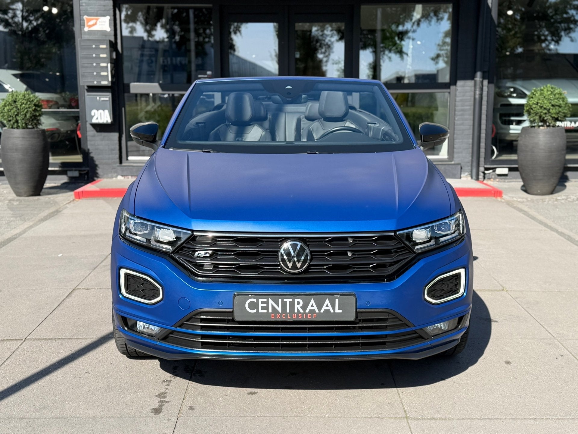 Volkswagen T-Roc Cabrio 1.5 TSI R-Line Edition Blue Leder|Be, Auto's, 4 cilinders, Blauw, Bedrijf, Geïmporteerd