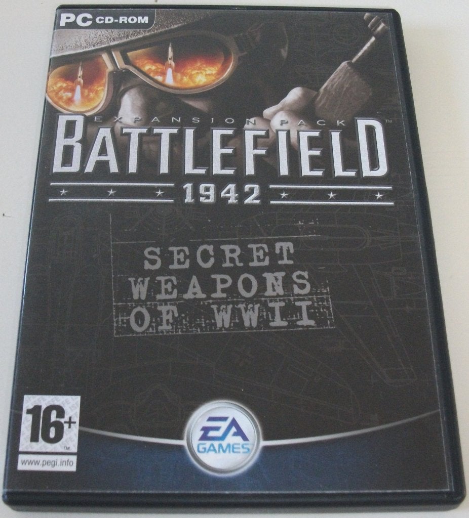 PC Game *** BATTLEFIELD 1942 *** Secret Weapons of WWII, Shooter, 1 speler, Ophalen of Verzenden, Zo goed als nieuw