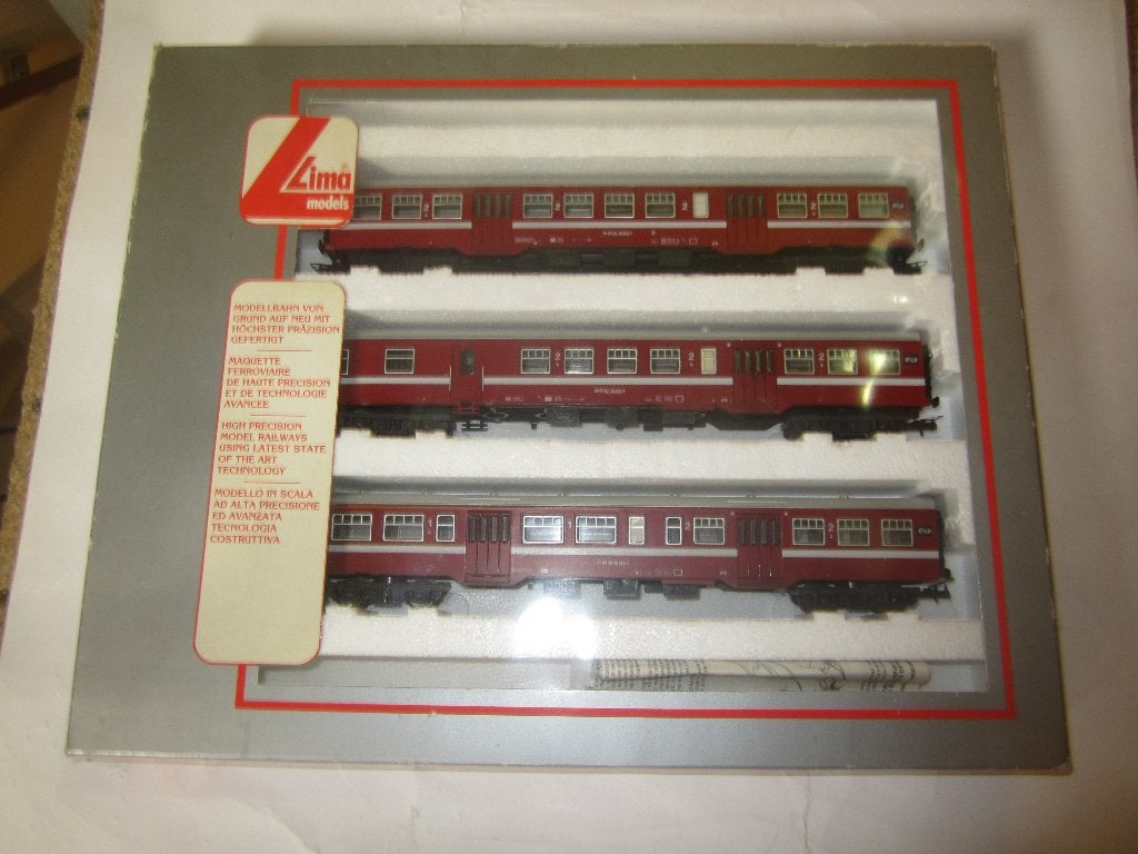 lima Ho 149 778 ijssellijn rijtuigen, Hobby en Vrije tijd, Modeltreinen | H0, Gelijkstroom, Fleischmann, Wagon, Ophalen of Verzenden