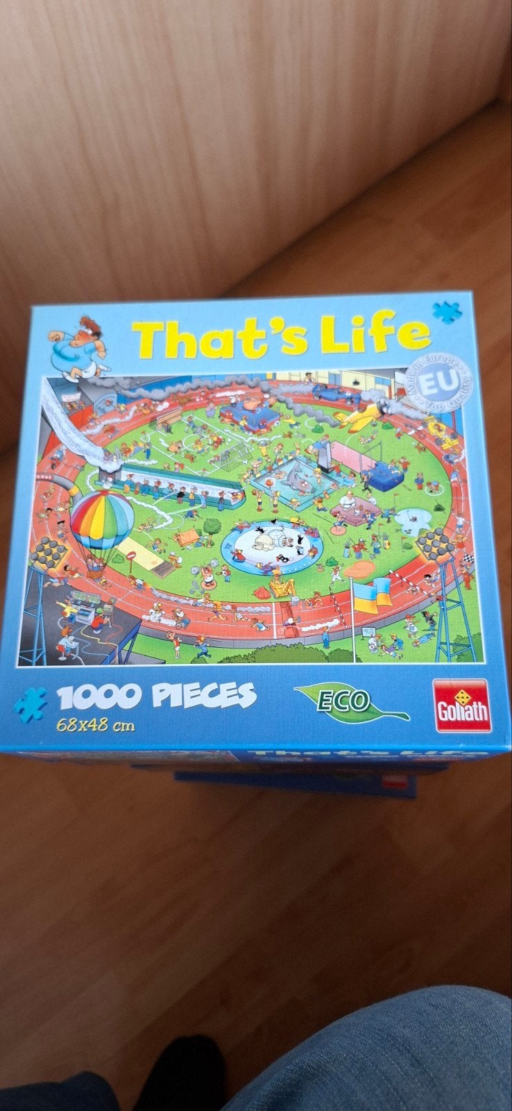 Goliath That's Life Legpuzzel 1000 stukjes, Ophalen of Verzenden, 500 t/m 1500 stukjes, Gebruikt, Legpuzzel