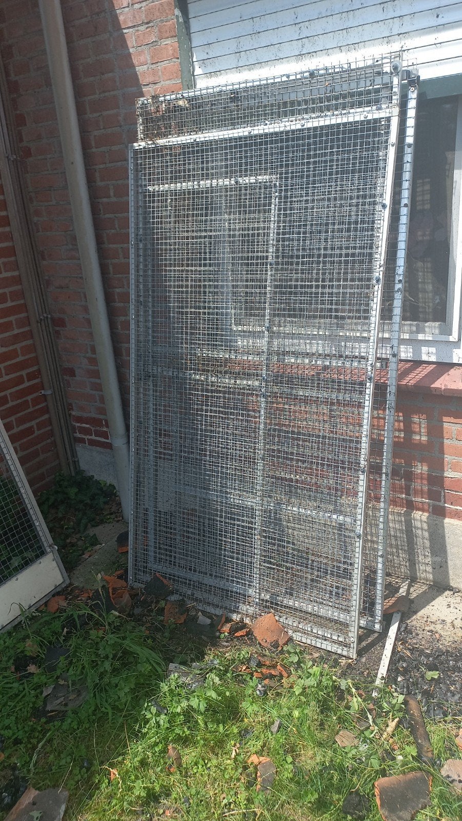 6 alu panelen.div maten, Dieren en Toebehoren, Vogels | Hokken en Kooien, Ophalen of Verzenden, Aluminium, Volière