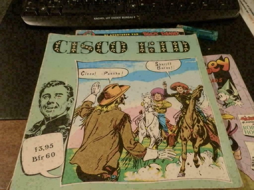 Cisco Kid strip Pandjeshuis Harlingen Friesland, Boeken, Strips | Comics, Eén comic, Ophalen of Verzenden, Gelezen, Overige gebieden