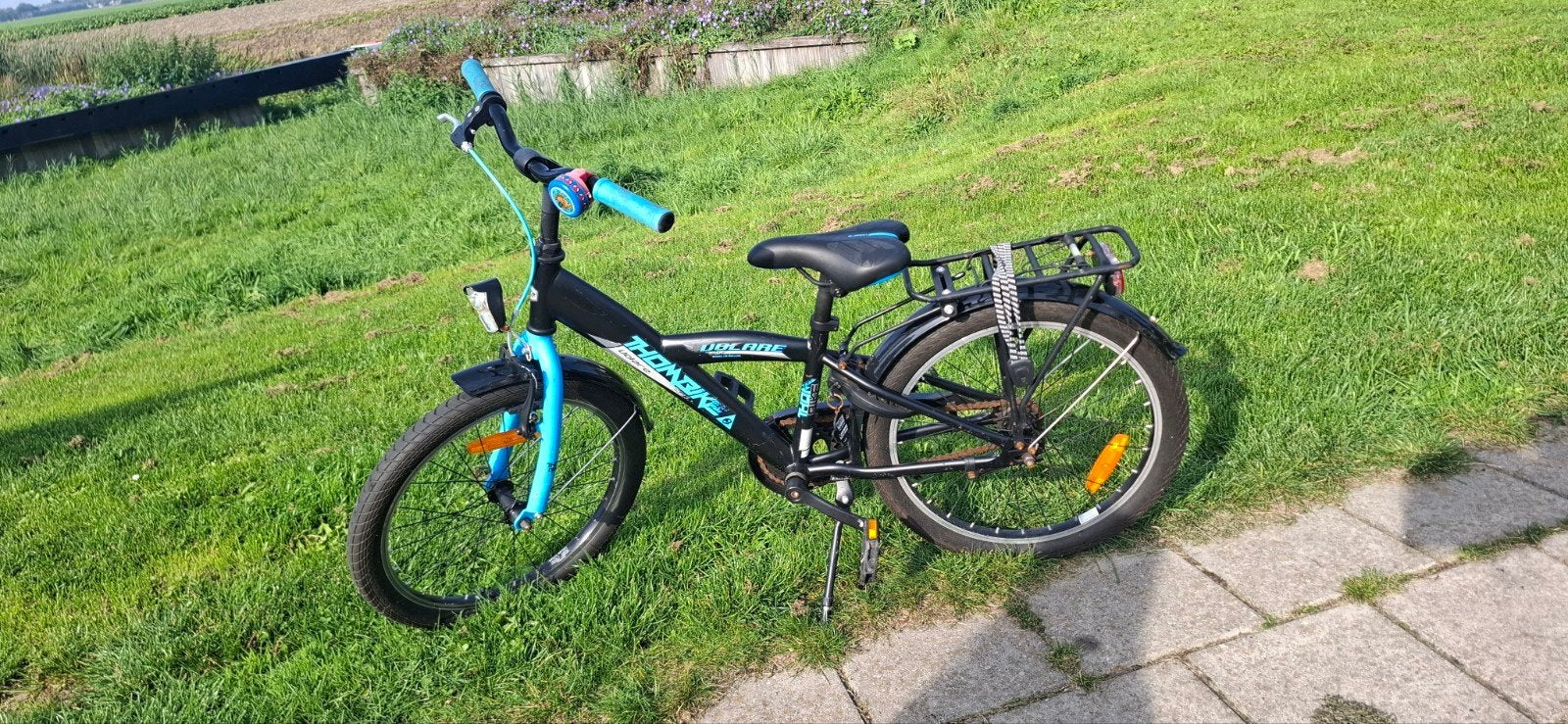 Volare Thombike 20 inch kinderfiets met standaard en bel, Fietsen en Brommers, Ophalen, Gebruikt, 20 inch of meer, Volare Thombike