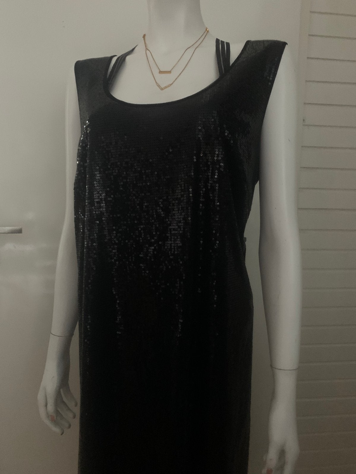Marina Rinaldi persona cocktail jurk zwart nieuw 44 46, Zwart, Maat 46/48 (XL) of groter, Nieuw, Ophalen of Verzenden