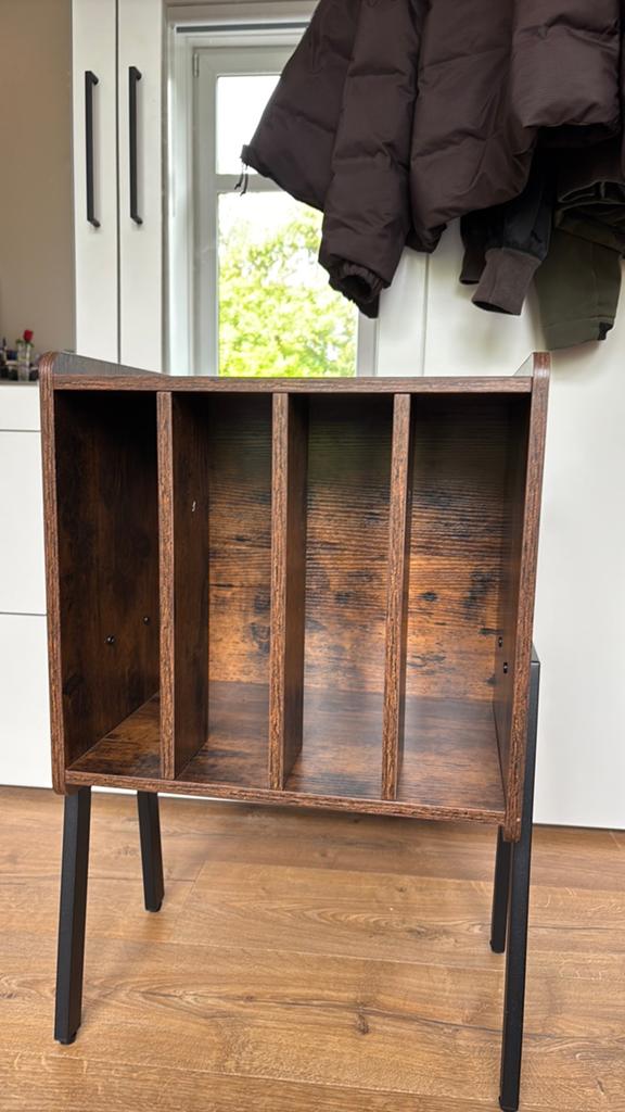 Platenspeler kast, Ophalen, Minder dan 50 cm, Hout, Zo goed als nieuw