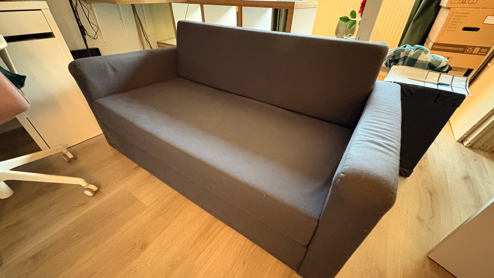 IKEA Solsta tweepersoons bedbank 137x77 cm, Huis en Inrichting, Slaapkamer | Slaapbanken, Ophalen, Gebruikt, Tweepersoons, 190 cm of minder