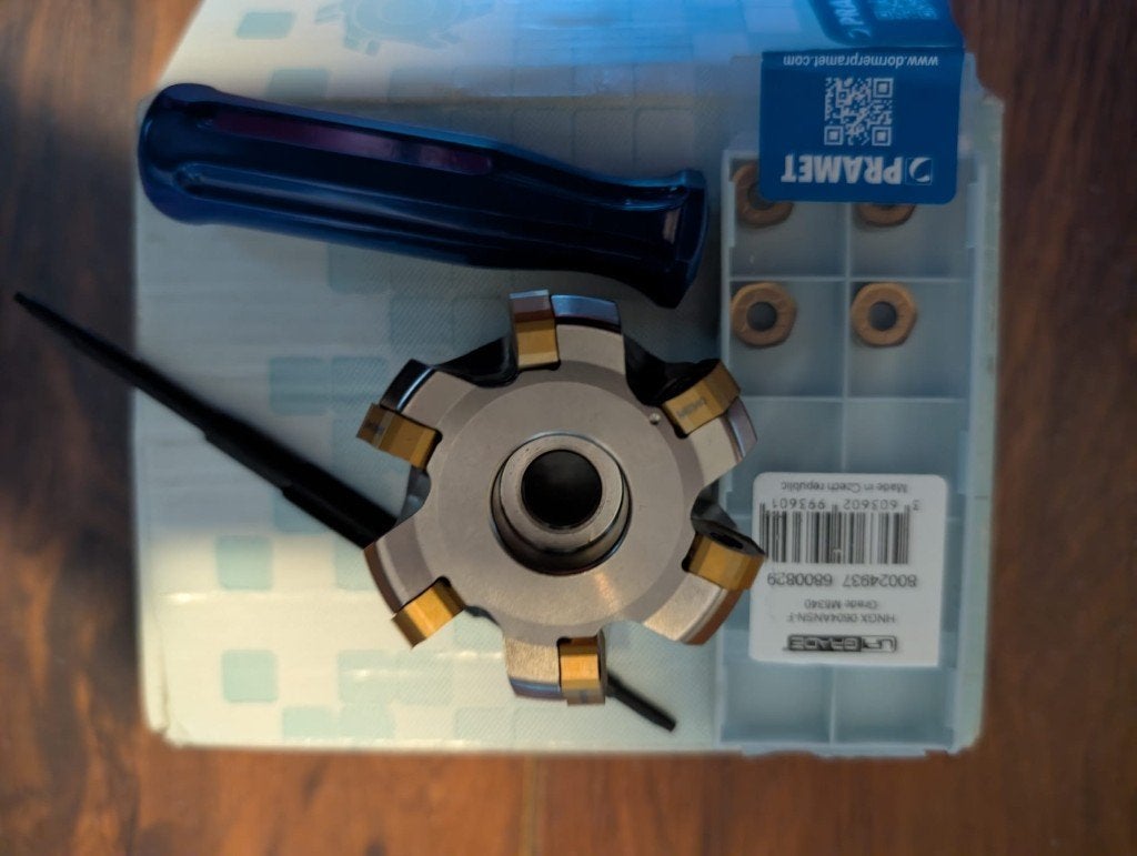 pramet wisselplaatfrees 50A06R, Doe-het-zelf en Verbouw, Gereedschap | Handgereedschap, Ophalen of Verzenden, Nieuw
