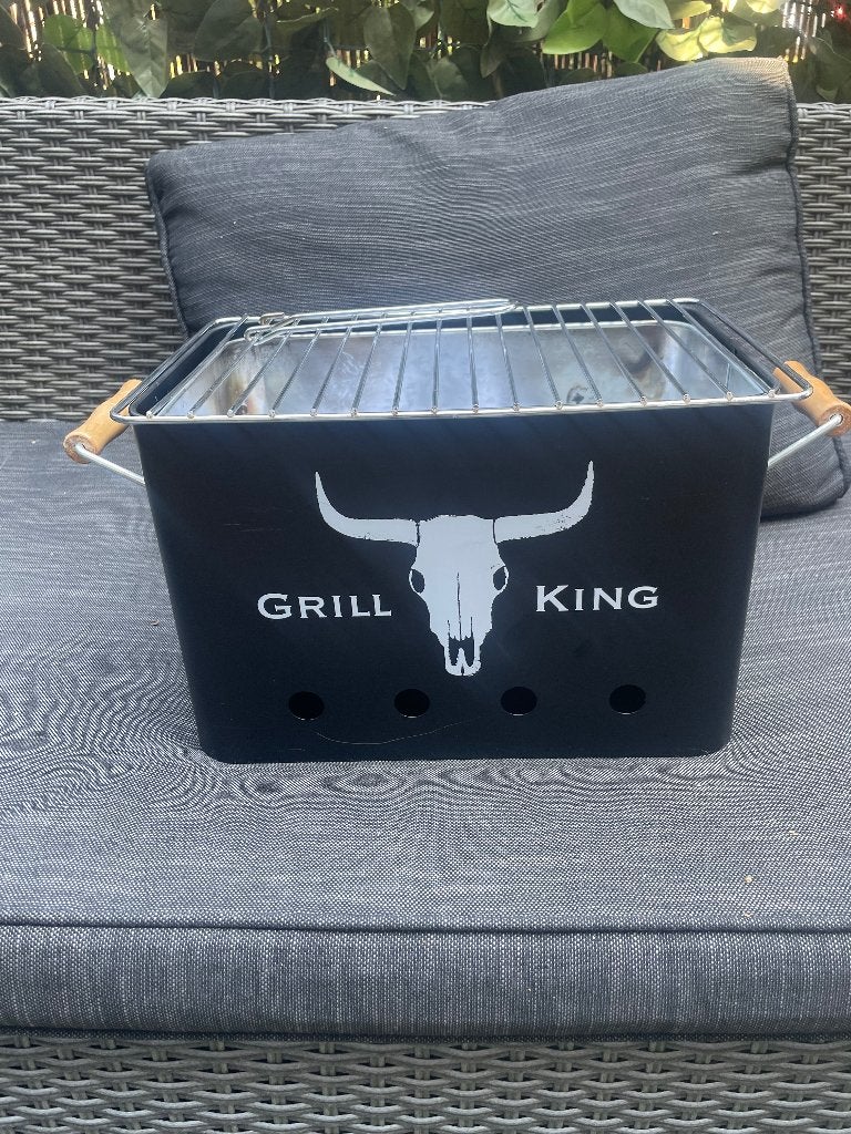 Grill king mini bbq, Ophalen, Zo goed als nieuw, Grill King