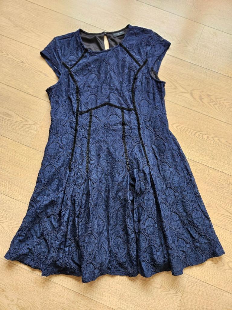 Jurk merk Yessica maat 46, Blauw, Yessica, Maat 46/48 (XL) of groter, Ophalen of Verzenden