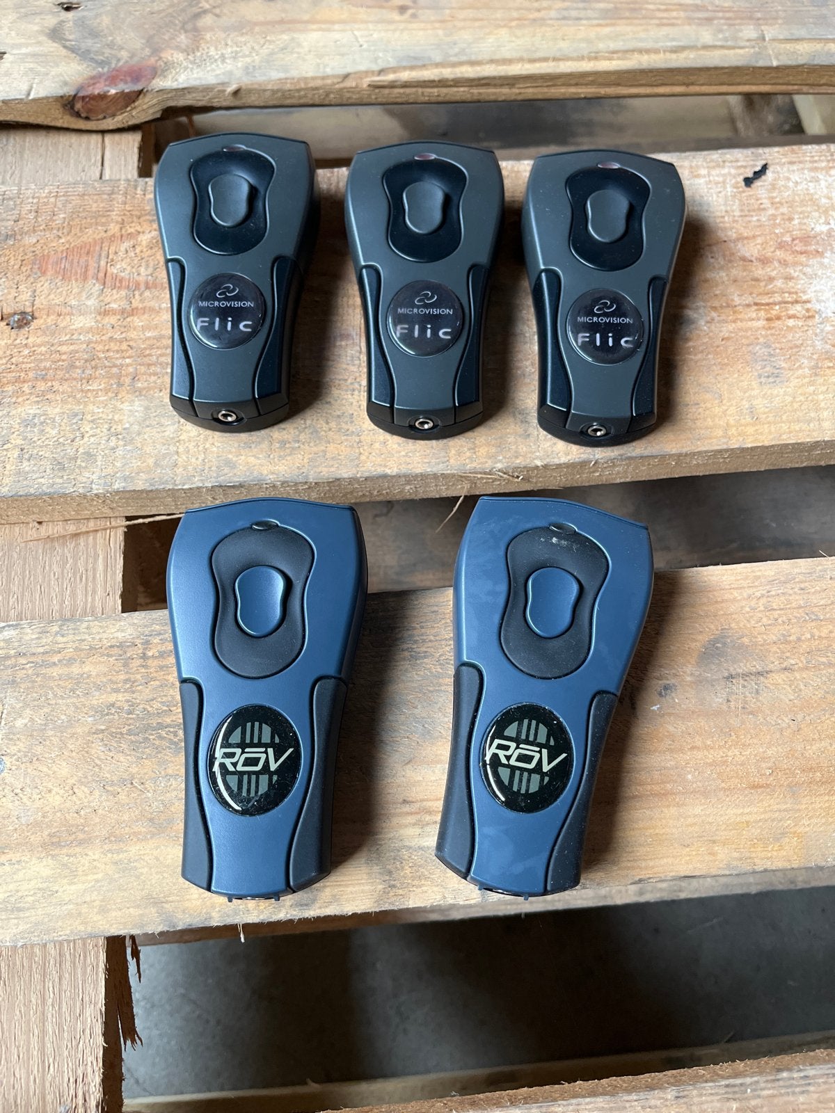 5x Barcodescanners: 3x Microvision Flic HS2122, 2x Microvisi, Email, Adres, Gebruikt, Microvision