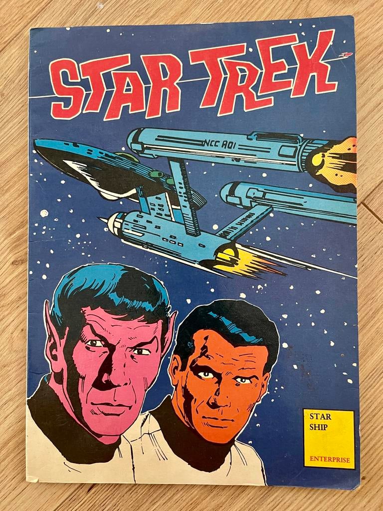 Star Trek Stripboek - Nieuwe Avonturen van de Enterprise, Boeken, Stripboeken, Eén stripboek, Ophalen of Verzenden, Gelezen