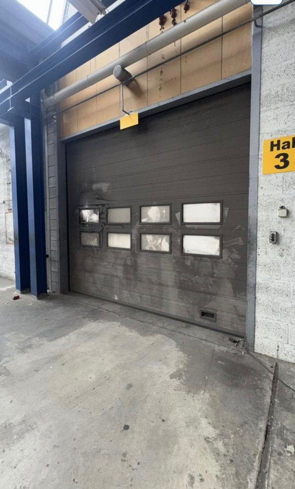 Elektrische overheaddeur garagedeur snelloopdeur deur evt 2, Gebruikt, Garagedeur, Ophalen of Verzenden, 120 cm of meer