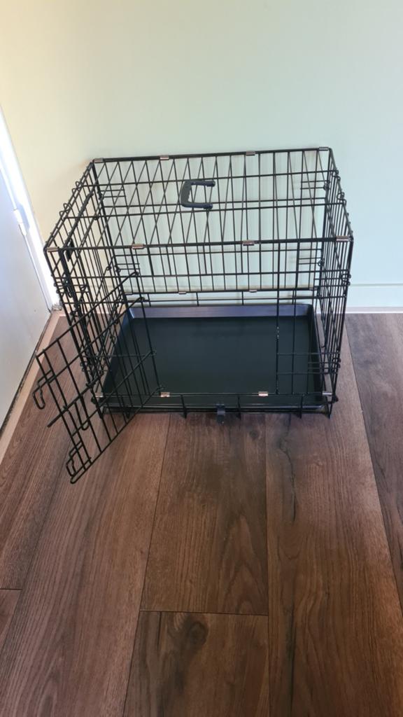 DOGMAN bench 60x50x50, staal, draadkooi opvouwbaar, Ophalen, Zo goed als nieuw
