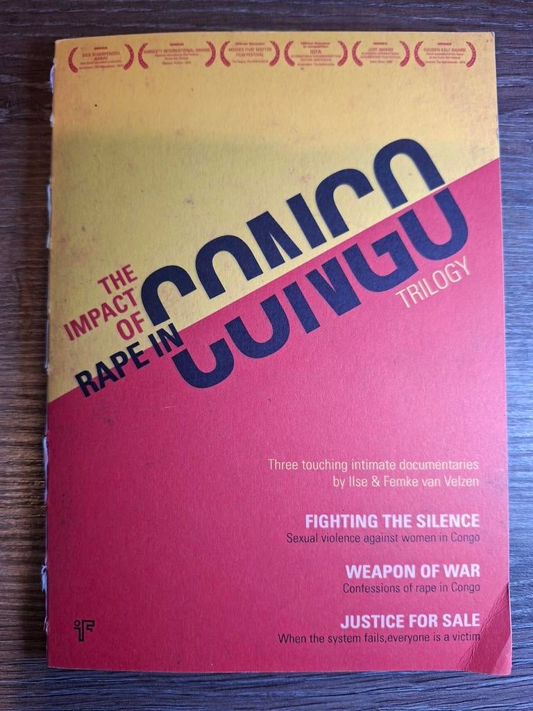 The Impact of Rape in Congo Trilogy  - Documentaire DVD, Vanaf 16 jaar, Boxset, Ophalen of Verzenden, Zo goed als nieuw