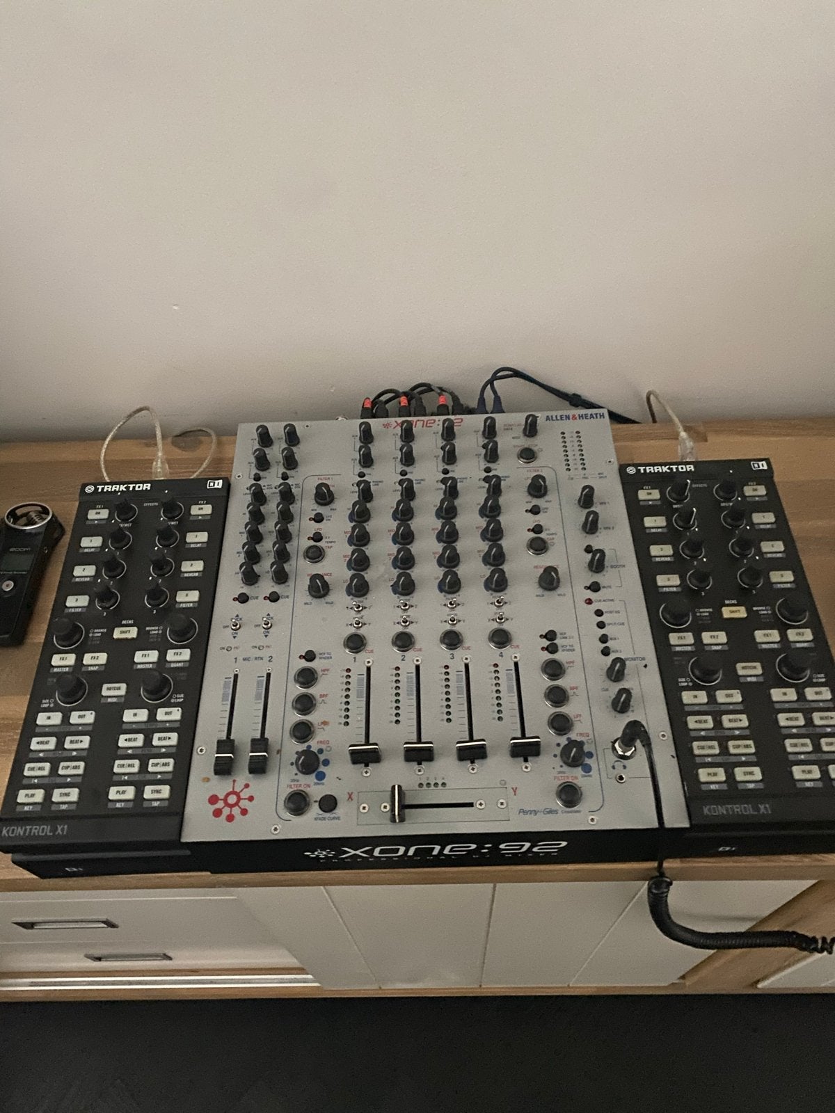 Allen & Heath Xone:92 DJ-set met Native Instruments Kontrol, Ophalen of Verzenden, Gebruikt, Dj-set, Overige merken