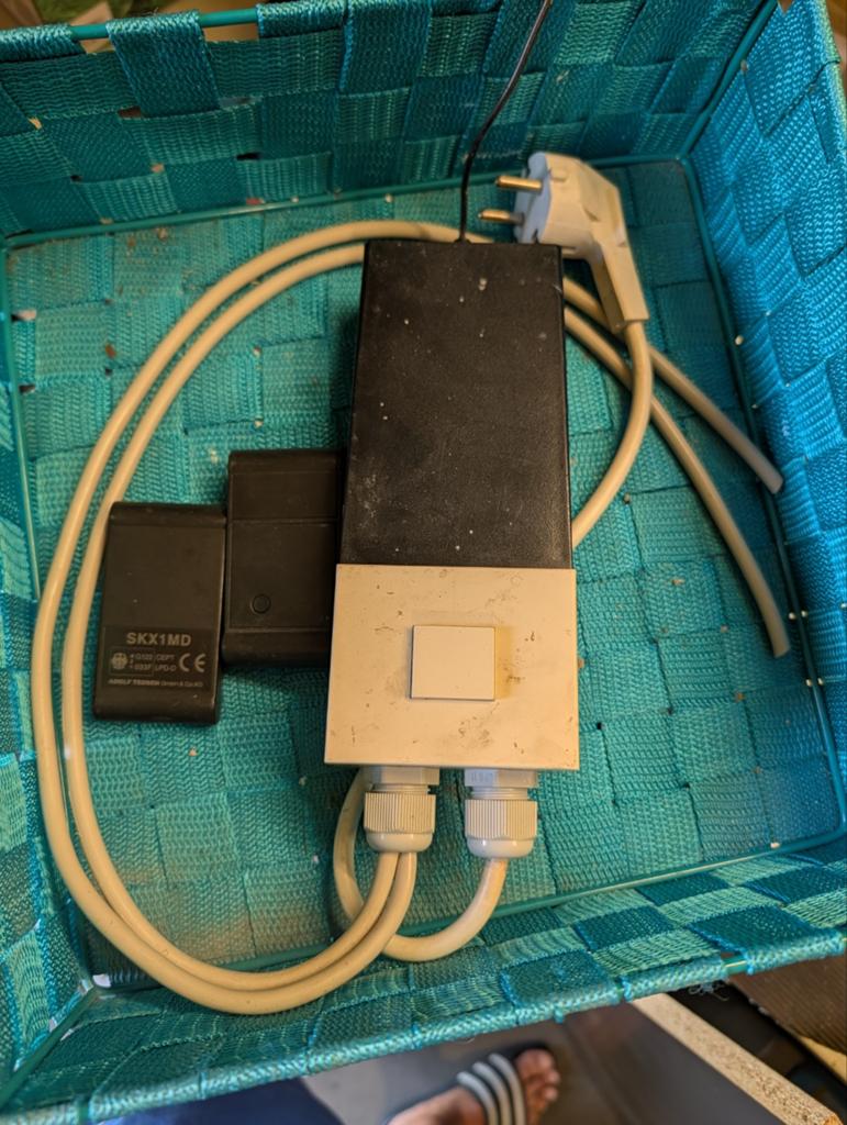 Ontvanger voor bediening van een garagedeur of rolluik, Ophalen of Verzenden, Gebruikt, 200 cm of meer, 200 cm of meer