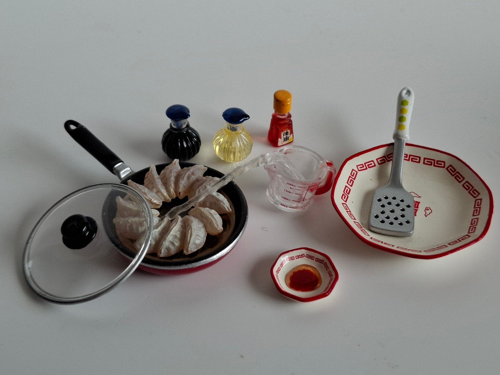 Re-ment Is dinner ready  - #9 Fried dumplings, Ophalen of Verzenden, Gebruikt