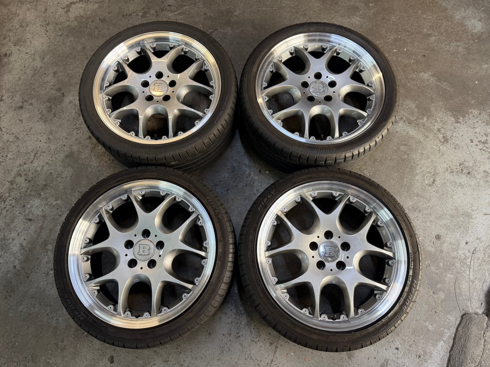 ✅ 18 inch Monoblock Brabus velgen AMG 5x112 W124 W201 W210, 18 inch, Gebruikt, Banden en Velgen, Ophalen of Verzenden