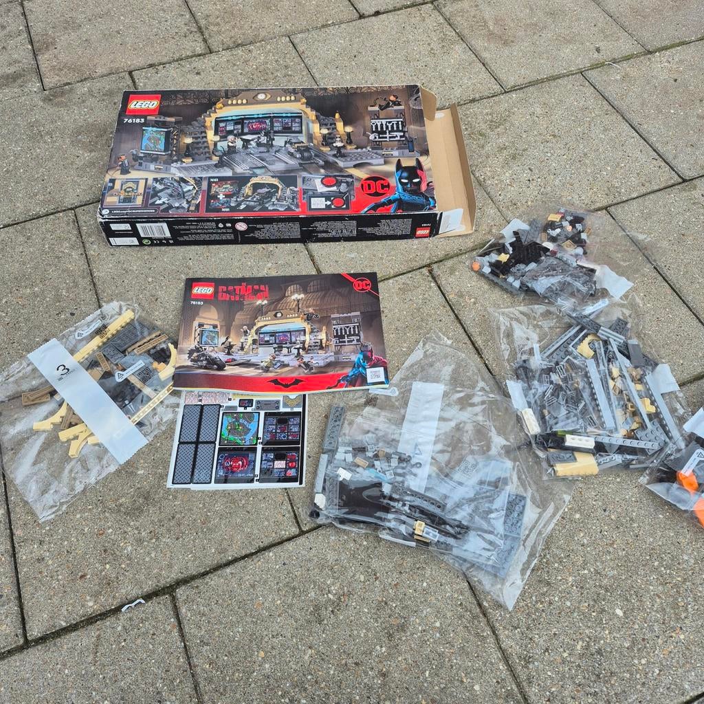 Lego Batman 76183 Batcave: The Riddler Face-off - Nieuw, Lego, Nieuw, Ophalen of Verzenden, Complete set