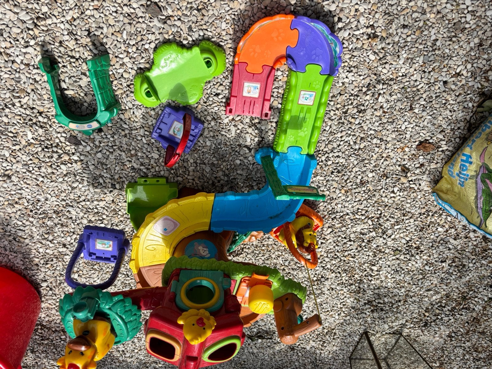 Vtech racebaan, Ophalen, Gebruikt